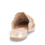 Sabot Exè in rafia platino con accessorio art.23008 - immagine 4