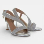 Sandali Kharisma strass argento art.2584 - immagine 3