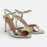 Sandali Kharisma tacco stiletto platino art.2623 - immagine 3