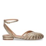 Sandalo Exè platino con strass art. Lola 307