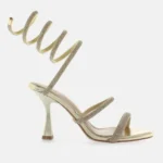Sandali Kharisma schiava con strass platino art.2582