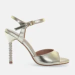 Sandali Kharisma tacco stiletto platino art.2623