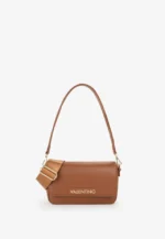 Borsa a spalla con pattina Valentino cuoio modello Aury Re - immagine 3