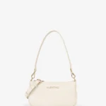 Borsa a spalla Valentino ecrù modello Clio Re