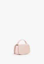 Borsa a mano con pattina Valentino rosa grande modello Iride - immagine 4