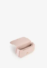 Borsa a mano con pattina Valentino rosa grande modello Iride - immagine 5