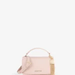 Borsa a mano con pattina Valentino rosa grande modello Iride