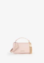 Borsa a mano con pattina Valentino rosa grande modello Iride