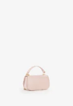Borsa a mano con pattina Valentino rosa modello Iride - immagine 4