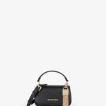 Borsa a mano con pattina valentino nera modello Iride