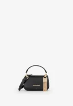 Borsa a mano con pattina valentino nera modello Iride