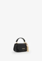 Borsa a mano con pattina valentino nera modello Iride - immagine 3