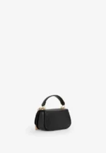 Borsa a mano con pattina valentino nera modello Iride - immagine 4