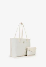 Shopping Valentino logata beige modello Queen Re - immagine 3