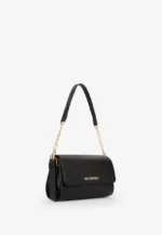 Borsa a spalla con pattina Valentino nera modello Hira - immagine 5