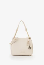 Borsa a spalla Valentino beige modello Gea