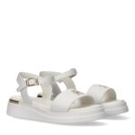 Sandali Tommy Hilfiger bianco/oro art.34289 - immagine 3